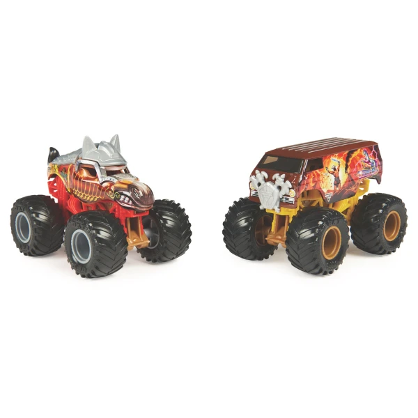 1:64 set mașinuțe metalice monster jam scară, ass. 11