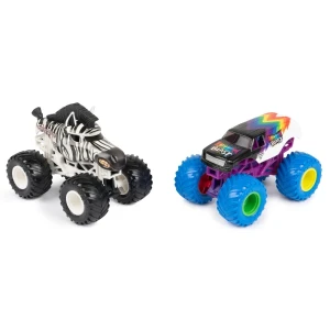 1:64 set mașinuțe metalice monster jam scară, ass. Thumbnail 4