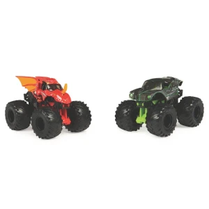 1:64 set mașinuțe metalice monster jam scară, ass. Thumbnail 12