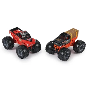 1:64 set mașinuțe metalice monster jam scară, ass. Thumbnail 6