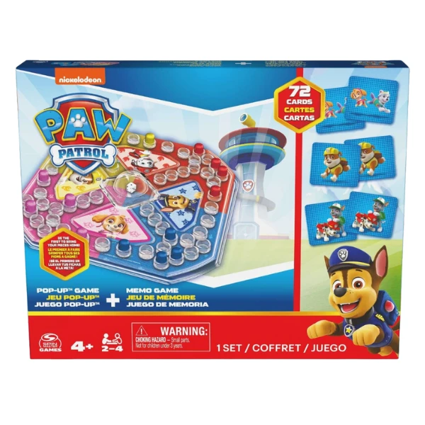 Настольная игра "щенячий патруль - поп-ап" 3