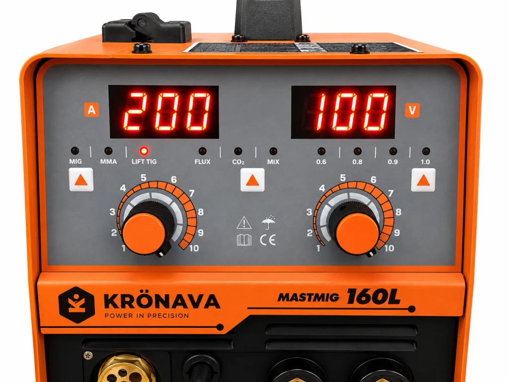 Aparat de sudat semiautomat kronava mastmig-160l 6