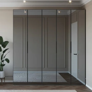 Dulap bayro modena 2250x2400x530 gri piatră
