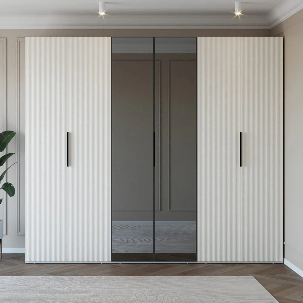 Dulap bayro modena 2700x2400x530 alb 2