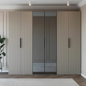 Dulap bayro modena 2700x2400x530 gri piatră