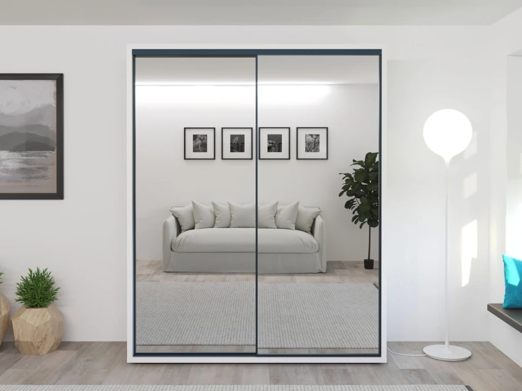 Dulap glisant bayro parma 1800x2250x600 alb 4