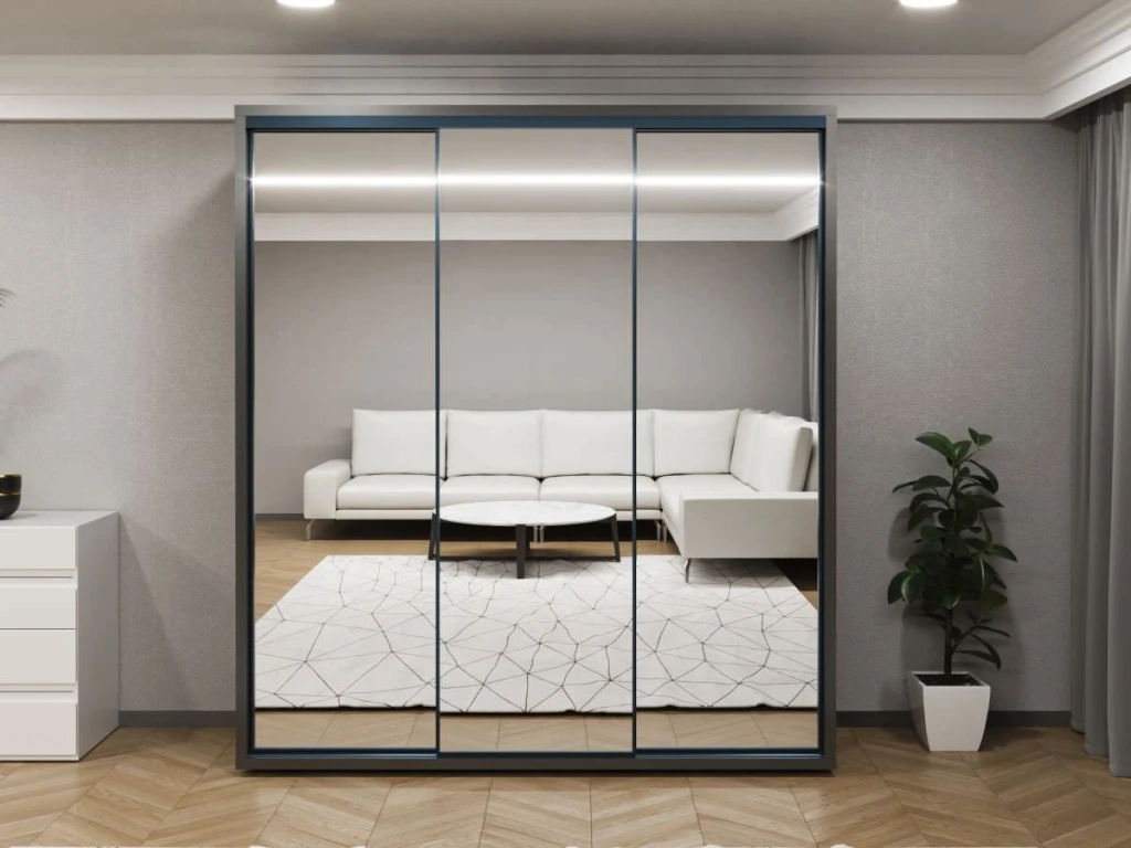 Dulap glisant bayro parma 2000x2250x600 antracit 4