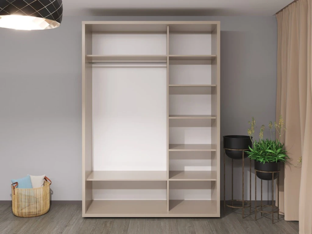 Dulap glisant bayro murano 1600x2300x600 gri piatra 3