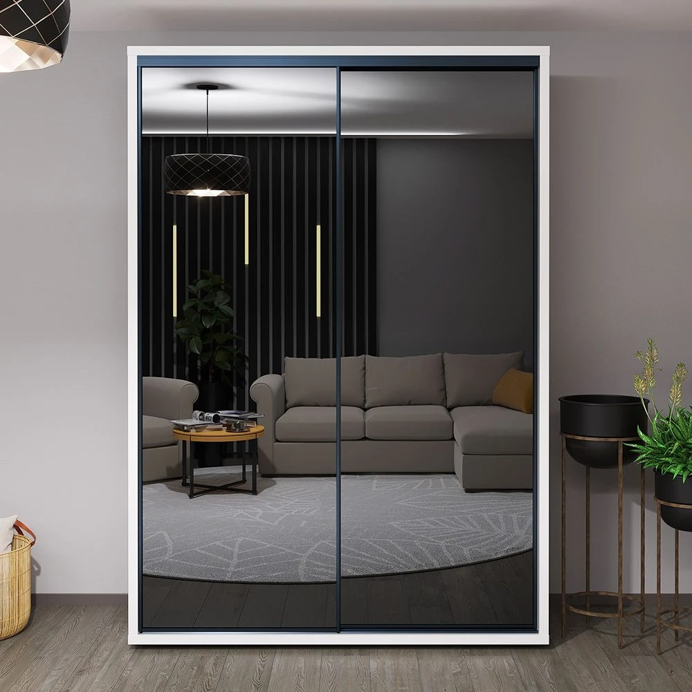 Dulap glisant bayro murano 1600x2300x600 alb 2