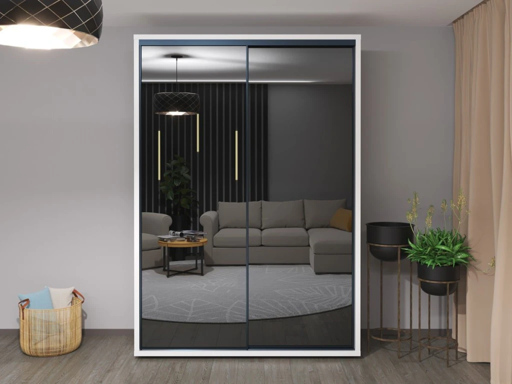 Dulap glisant bayro murano 1600x2300x600 alb 4