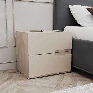 Noptiera bayro modena 550x500x450 mâner sorrento gri piatra