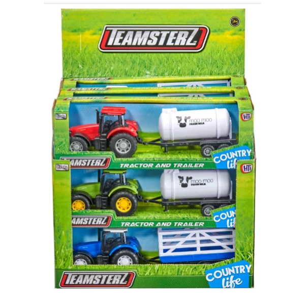 Tractor cu remorcă teamsterz, în as. 3