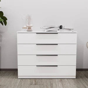 Comodă bayro murano 1000x810x450 alb mat