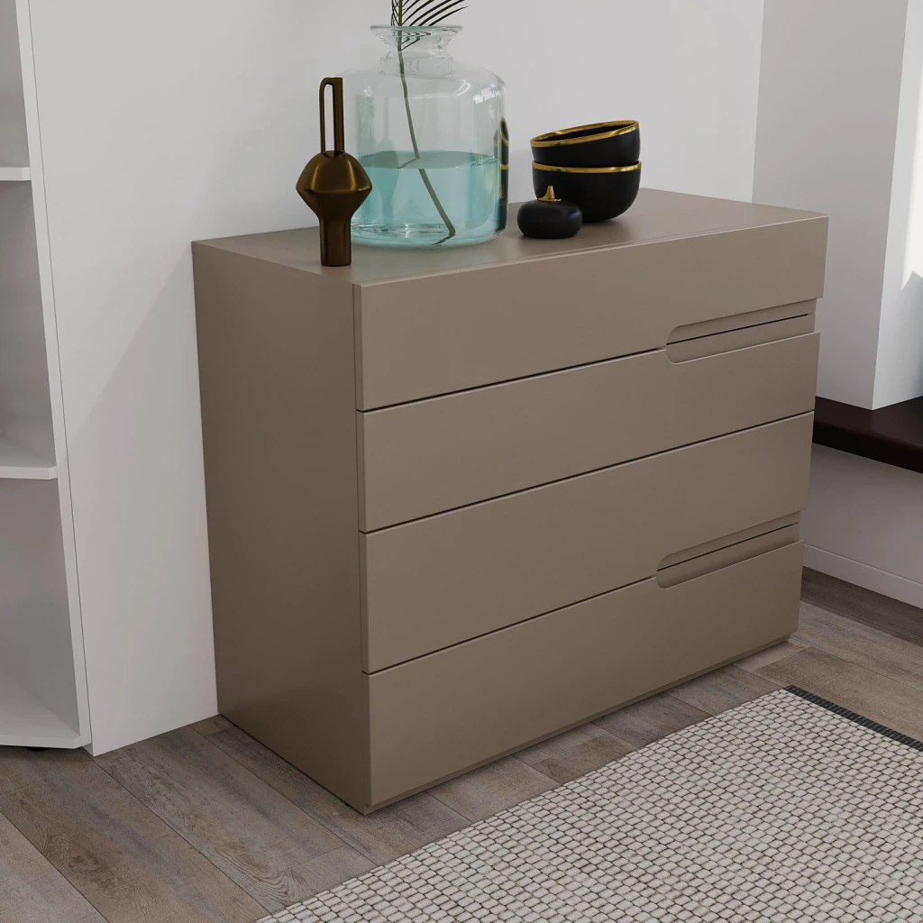 Comodă bayro modena 1000x810x450 mâner sorrento gri piatra 2