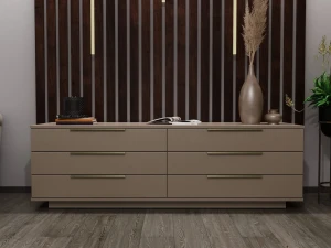 Comodă bayro napoli 1800x560x500 gri piatra