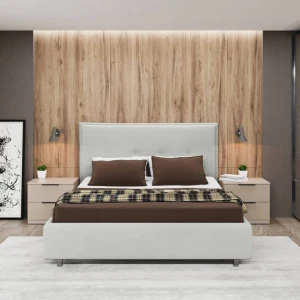 Кровать bayro modernbed 1600x2000 c подъёмным механизмом ткань категория ii Thumbnail 2
