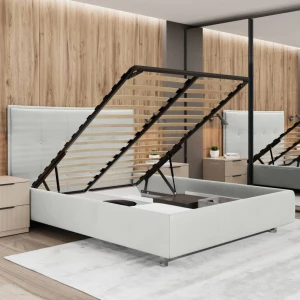 Кровать bayro modernbed 1800x2000 c подъёмным механизмом ткань категория ii Thumbnail 3