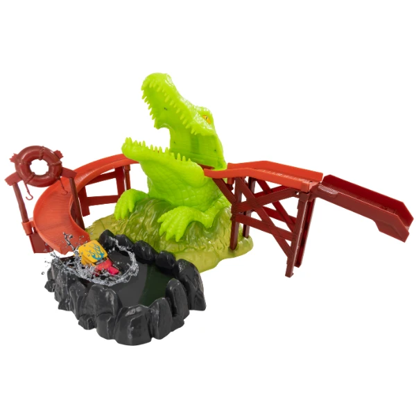 Set de joacă: «pistă cu crocodil și mașinuță schimbătoare de culoare» teamsterz 6