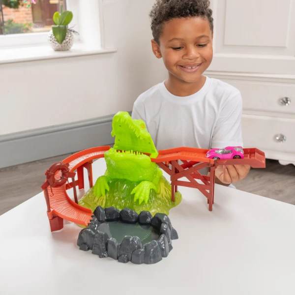 Set de joacă: «pistă cu crocodil și mașinuță schimbătoare de culoare» teamsterz 10