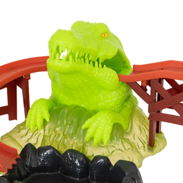 Set de joacă: «pistă cu crocodil și mașinuță schimbătoare de culoare» teamsterz 8