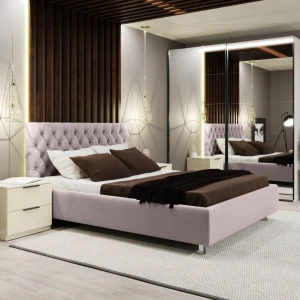 Pat bayro romanrose 1400x2000 cu mecanism de ridicare stofă categoria iii