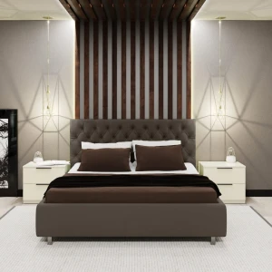 Кровать bayro romanrose 1800x2000 c подъёмным механизмом ткань категория ii Thumbnail 3