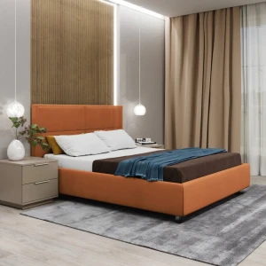 Кровать bayro serenity pro 1600x2000 c подъёмным механизмом ткань категория ii Thumbnail 2