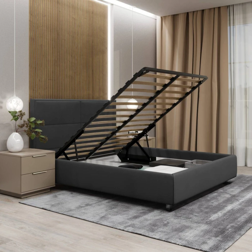 Pat bayro serenity pro 1800x2000 cu mecanism de ridicare stofă categoria iii 3