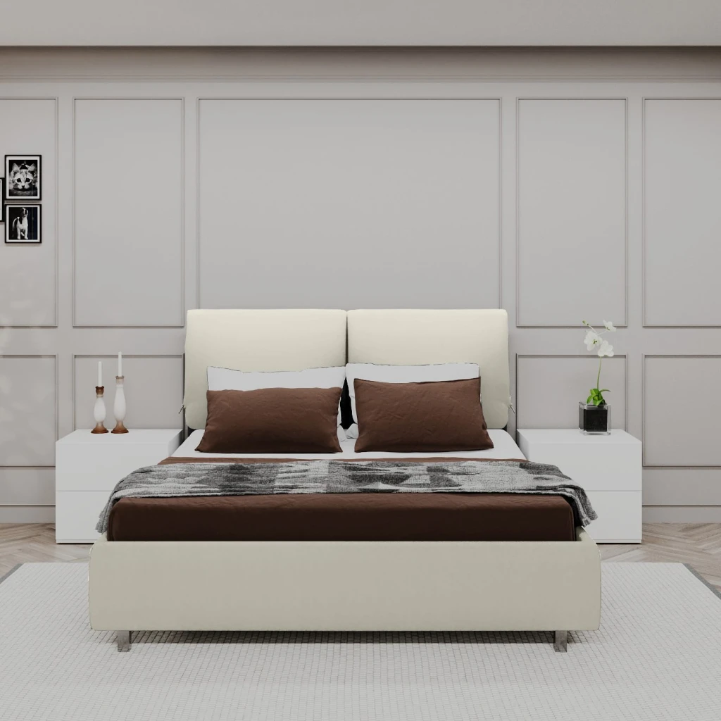 Кровать bayro sweetdreams 1400x2000 c подъёмным механизмом ткань категория ii 3
