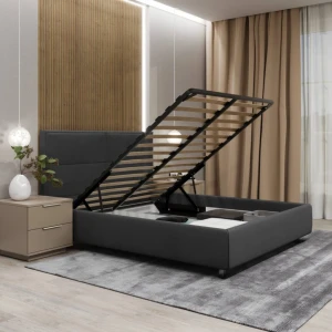 Кровать bayro sweetdreams 1800x2000 c подъёмным механизмом ткань категория i Thumbnail 3