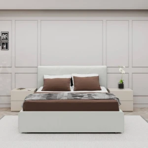 Кровать bayro zendesign 1400x2000 c подъёмным механизмом ткань категория i Thumbnail 2