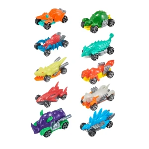 Set de 10 mașini teamsterz beast machines die-cast, în as. Thumbnail 4
