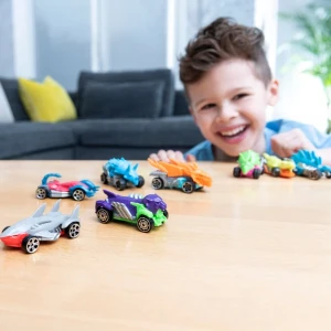 Set de 10 mașini teamsterz beast machines die-cast, în as. Thumbnail 6