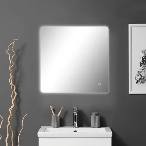 Зеркало для ванной bayro moon 600x600 led touch нейтральный