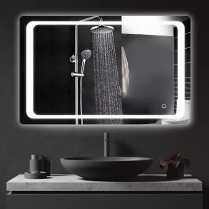 Зеркало для ванной bayro omega 1000x600 led touch Thumbnail 2