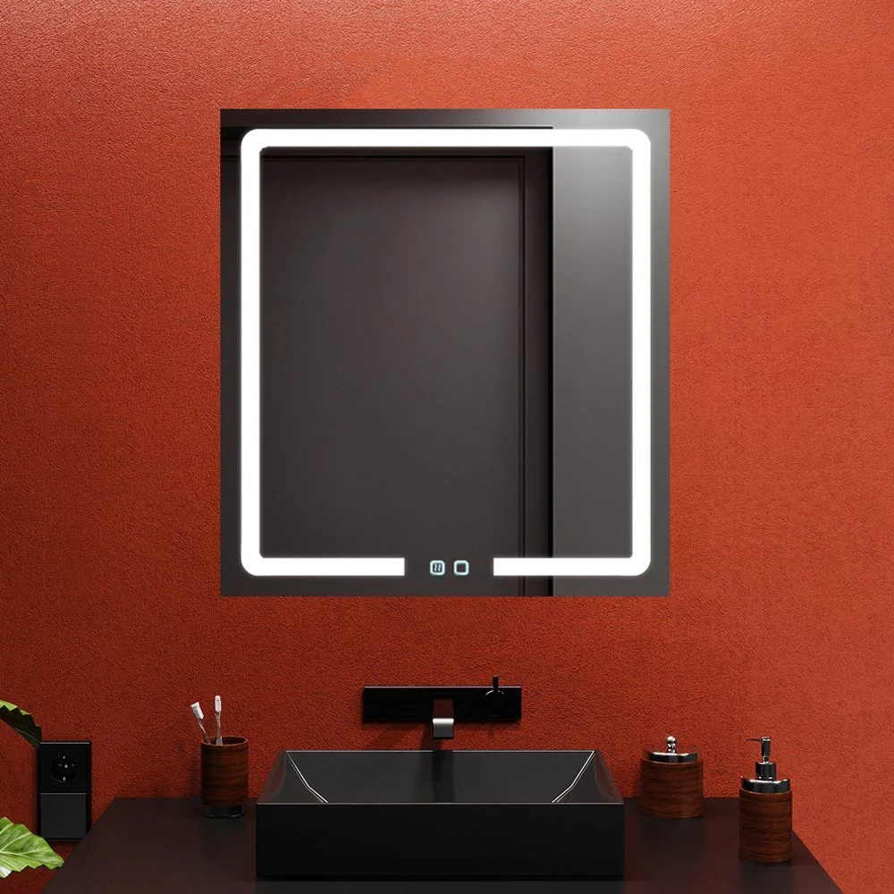 Зеркало для ванной bayro prisma 700x800 led touch c подогревом 2