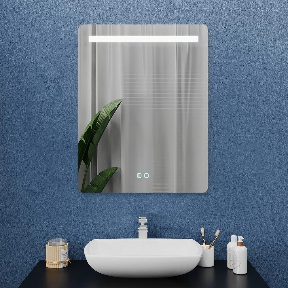 Зеркало для ванной bayro roma 500x800 led touch c подогревом 2