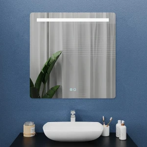 Зеркало для ванной bayro roma 800x800 led touch c подогревом