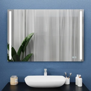 Зеркало для ванной bayro sigma 1200x800 led touch c подогревом