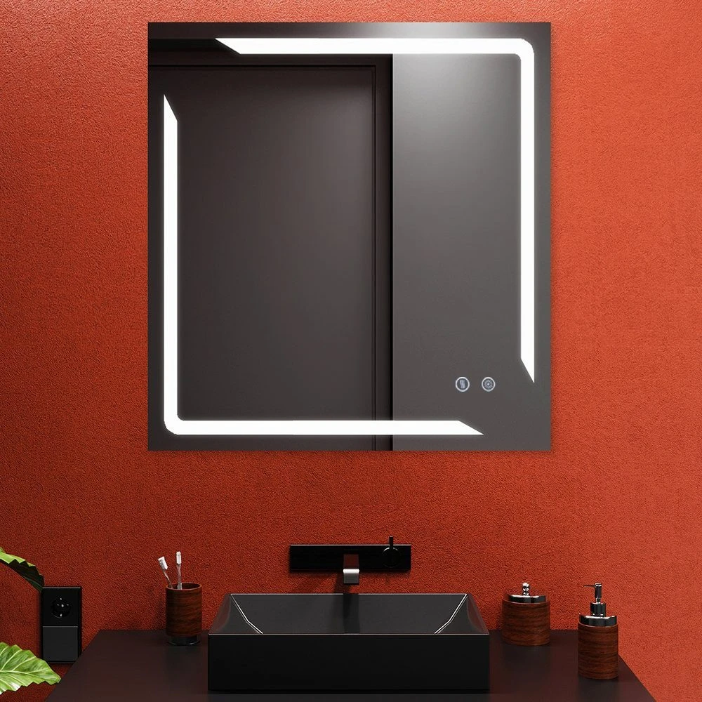 Зеркало для ванной bayro smart 700x800 led touch c подогревом 2