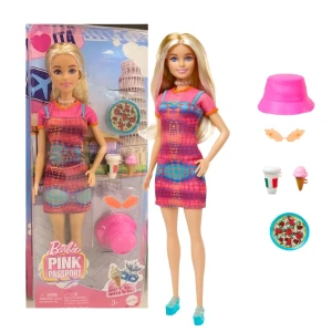 Кукла barbie "путешествие в италию" с аксессуарами