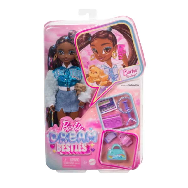 Кукла barbie dream besties "бруклин" с аксессуарами 3