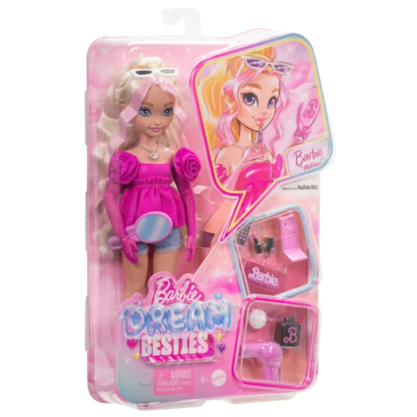 Păpușa barbie dream besties "malibu" cu accesorii 3