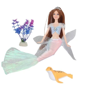 Păpușa emily "sirena cu animaluț de companie de mare" Thumbnail 2
