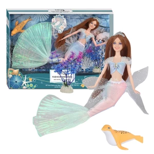 Păpușa Emily &quot;Sirena cu animaluț de companie de mare&quot;