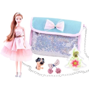 Set de joc: păpușa emily cu accesorii + geanta pentru copii Thumbnail 10