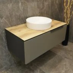 Blat pentru baie bayro bergamo 800x520 panou crownlam 12mm delano eiche