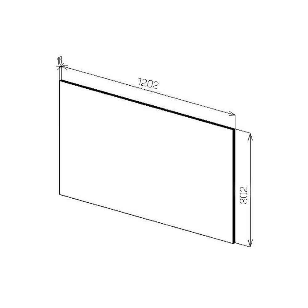 Oglindă pentru baie bayro modern ortogonală 1200x800 d 3