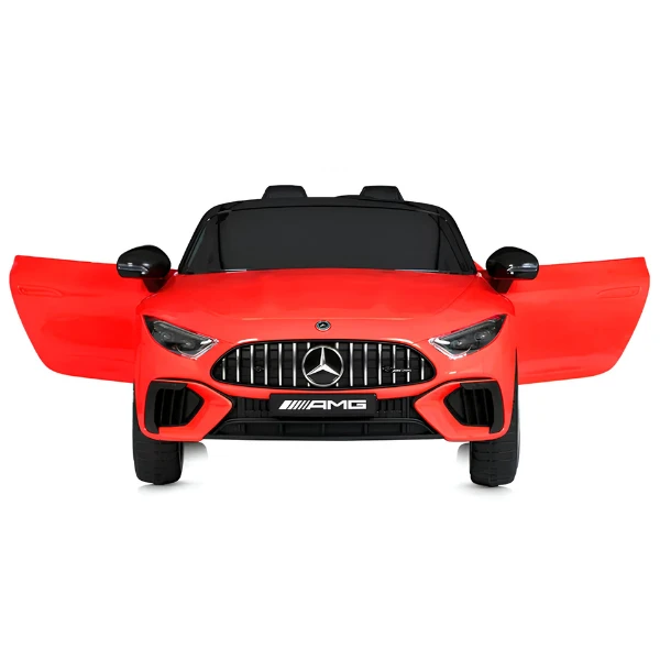 Mașinuță electrică mercedes-amg sl 63, acumulator 12v/10ah, 4 motoare de 45w, roți eva, scaun din piele 5