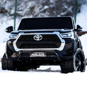 Mașinuță electrică toyota hilux, acumulator 12v/14ah, 4 motoare de 45w, roți eva, scaun din piele Thumbnail 15